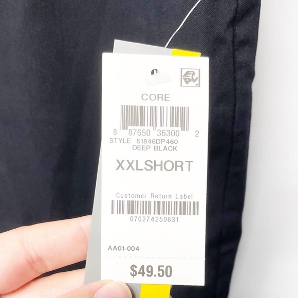 JM Collection Slim Leg Black Pants XXL Short - Picture 4 of 15